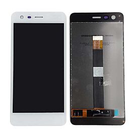 For Nokia 2 N2 Screen - White