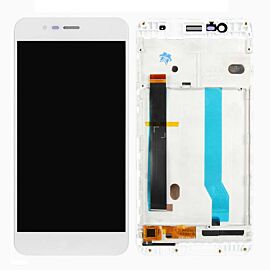 For ASUS Zenfone 3 Max ZC553KL Display Assembly with Frame - White