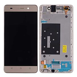 For Huawei Y6 Pro Enjoy 5 Display Assembly with Frame - Gold