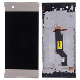 For Sony Xperia XA1 Screen with Dual SIM Frame - Gold