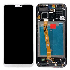 For Honor 10 Display Assembly with Frame and Fingerprint - White