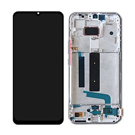 For Xiaomi Mi 10 Lite 5G AMOLED Display Assembly with Frame - Gray