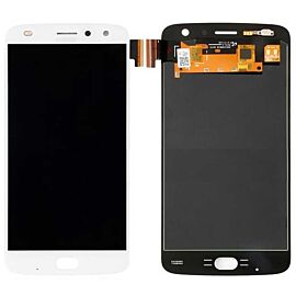 For Motorola Moto Z2 Play Screen - White