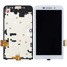 For Blackberry Z30 4G Display Assembly with Frame - White