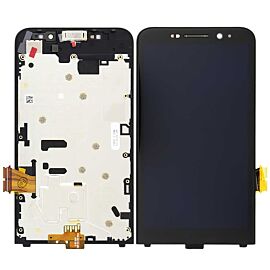 For Blackberry Z30 4G Display Assembly with Frame - Black